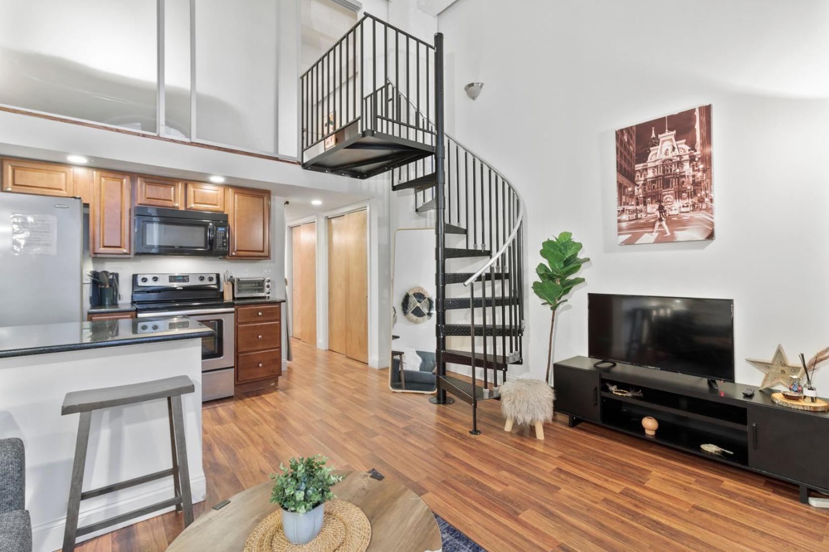 Sleeps 4! 2Br, Gym, Free Parking, Close To Major Attractions Philadelphia Exterior photo